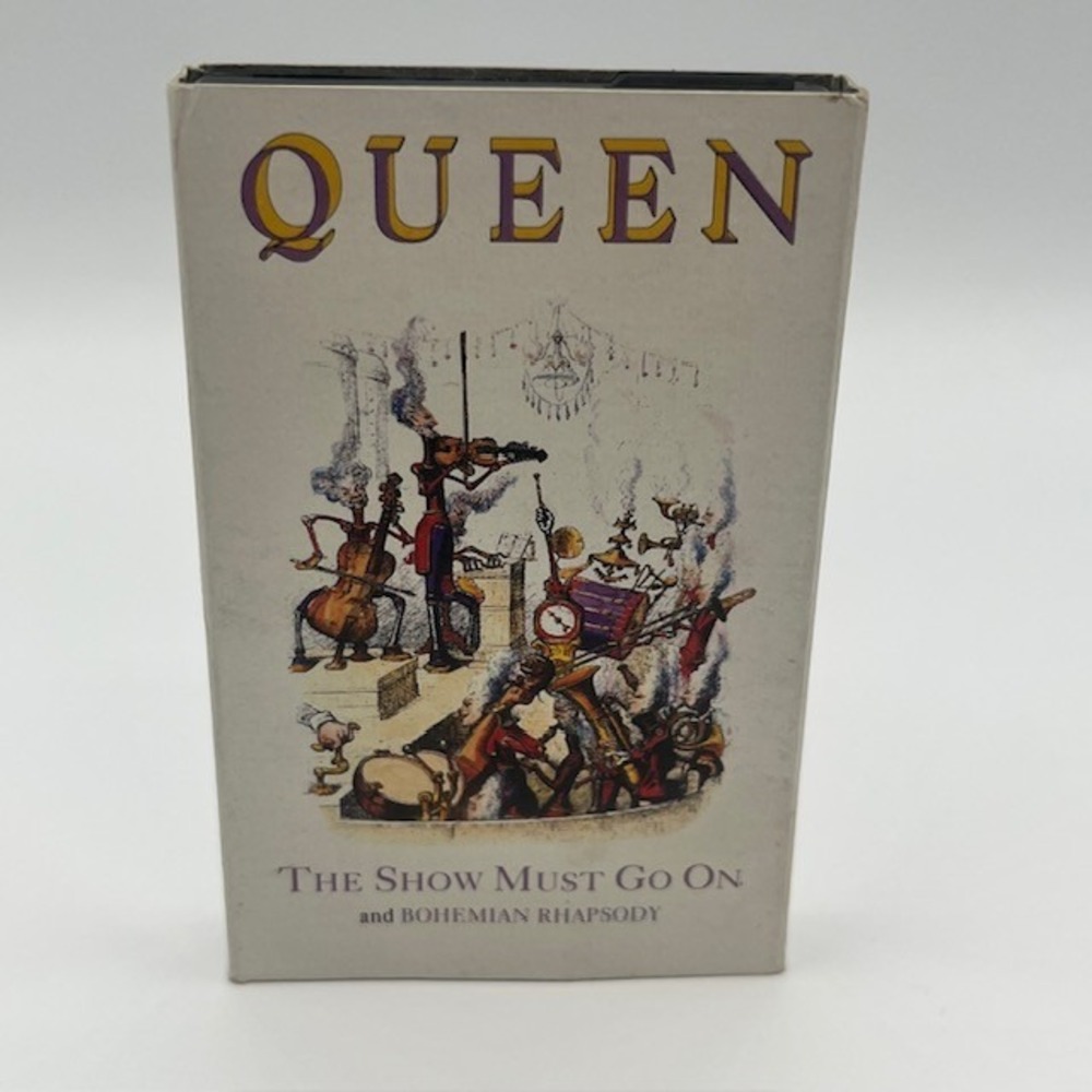 Queen The Show Must Go On Bohemian Rhapsody Cassette Single 1992 HR-64794-4 CS